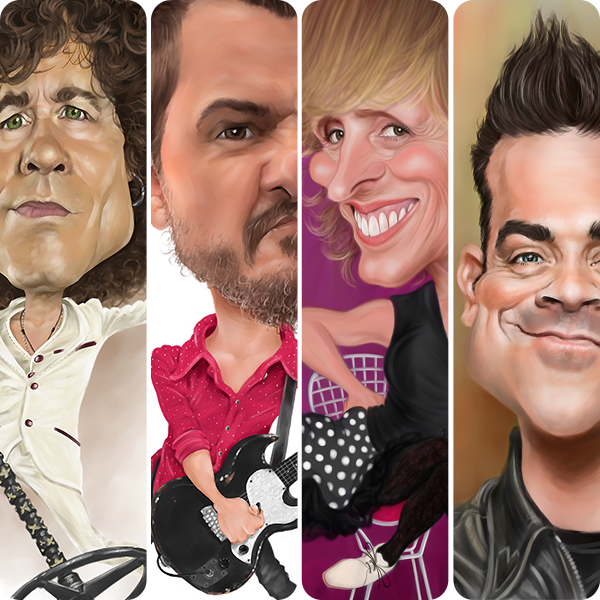 Caricaturas por Fran Moreno