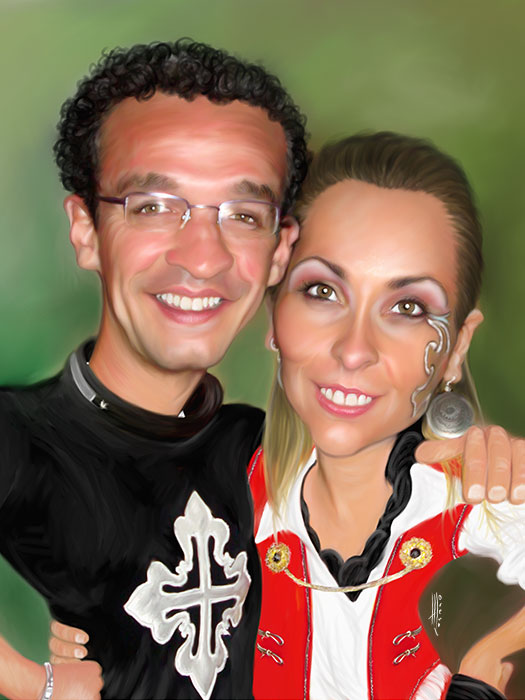 Caricatura fiestas patronales