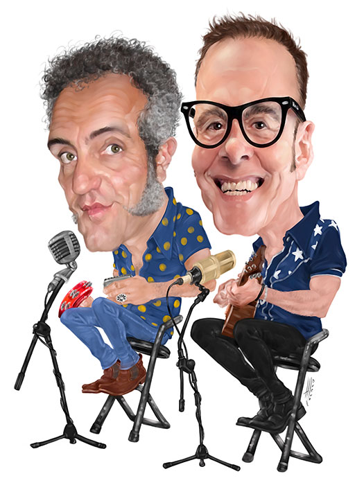 Caricatura de M-Clan