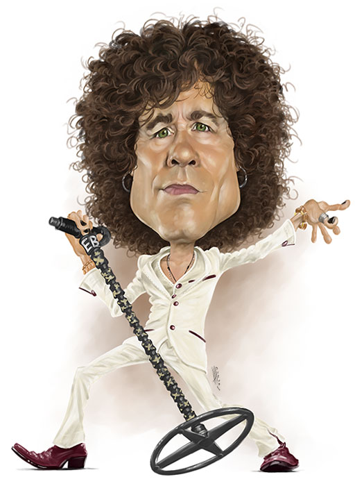 Caricatura de Enrique Bunbury
